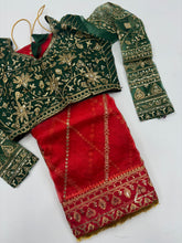 Load image into Gallery viewer, New Festival Wear Red Color Organza Silk Emboridered n Sequence Work Fancy Designer Saree With Unstitched Blouse