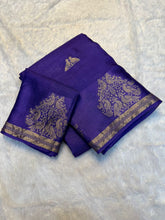 Load image into Gallery viewer, New Festive Wear Pure Soft Viscose Fabric Zari Work Fancy Designer Saree With Blouse