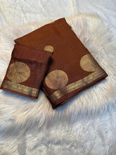 Load image into Gallery viewer, New Festive Wear Pure Soft Viscose Silk Jacquard Weaving Zari Work Fancy Designer Saree With Blouse