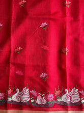 Load image into Gallery viewer, Marvellous Function Wear Pure Kota Doriya With Embroidery Work Flower on all over the Saree With Blouse Piece