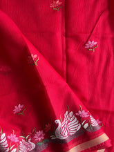 Load image into Gallery viewer, Marvellous Function Wear Pure Kota Doriya With Embroidery Work Flower on all over the Saree With Blouse Piece