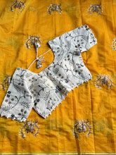 Load image into Gallery viewer, Scrupulous Function Wear Chanderi Cotton Embroidery n Tussels Work Fancy Designer Saree With Stitched Blouse