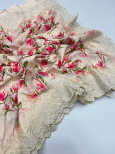 Load image into Gallery viewer, Royal Function Wear Tussar Silk Digital Print n Embroidery Border Fancy Designer Saree For Wedding