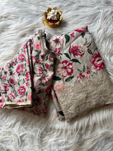 Load image into Gallery viewer, Elgant Function Wear Handloom Tussar Silk Kalamkari Print Fancy Designer Saree With Unstitched Blouse