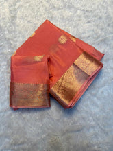 Load image into Gallery viewer, Admirable Wedding Wear Pure Soft Viscose Crepe Silk Jacquard Weaving Zari Work Fancy Designer Saree With Blouse