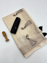 Load image into Gallery viewer, Effervescent Function Wear Soft Chanderi Cotton Silk Embroidery n Tussels Work Fancy Saree