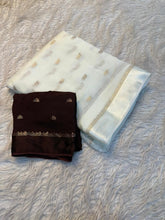 Load image into Gallery viewer, New Festive Wear Pure Soft Viscose Zari Jacquard Weaving Work Fancy Designer Saree With Blouse