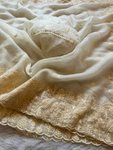 Load image into Gallery viewer, Graceful Party Wear Crush Silk Embroidery Work Fancy Designer Saree With Blouse Piece