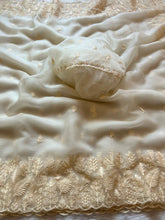 Load image into Gallery viewer, Graceful Party Wear Crush Silk Embroidery Work Fancy Designer Saree With Blouse Piece