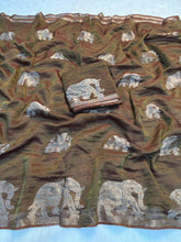 Load image into Gallery viewer, Gorgeous Party Wear Viscose Tissue Weaving Silk Zari Work Fancy Designer Saree With Blouse