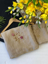 Load image into Gallery viewer, Traditional Wedding Wear Golden Colour Soft Silk Handwork Rose Butta Fancy Designer Saree For Women