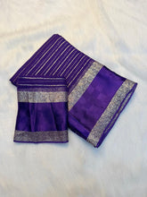 Load image into Gallery viewer, Quintessential Party Wear Pure Viscose Georgette With Satin Border Fancy Designer Saree For Women