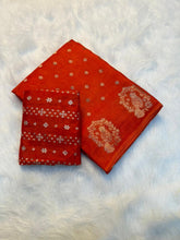 Load image into Gallery viewer, Dazzling Party Wear Pure Viscose Dola Silk Jacquard Border Fancy Designer Saree With Blouse