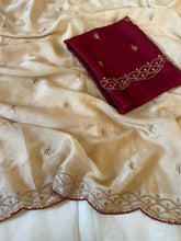 Load image into Gallery viewer, Attractive Festive Wear Rangoli Silk Embroidery Butti Work Fancy Designer Saree For Wedding