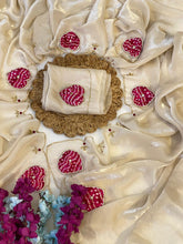 Load image into Gallery viewer, Opulent Festive Wear Soft Silk Handwork Fancy Designer Saree With Blissful Blouse Piece