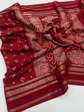 Load image into Gallery viewer, Splendorous Function Wear Pure Soft Dola Silk Jacquard Border Rich Pallu Fancy Saree For Women