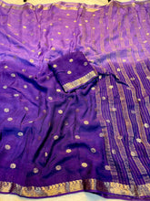 Load image into Gallery viewer, Mellifluous Function Wear Pure Viscose Silk Jacquard Weaving Work Rich Pallu Fancy Designer Saree With Blouse Piece