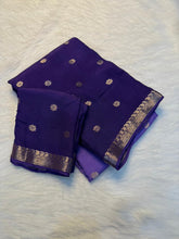 Load image into Gallery viewer, Mellifluous Function Wear Pure Viscose Silk Jacquard Weaving Work Rich Pallu Fancy Designer Saree With Blouse Piece