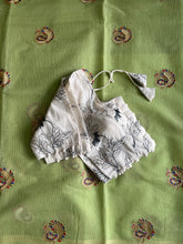 Load image into Gallery viewer, Adorable Festive Wear Kota Doriya Embroidery Work Zari Border Designer Saree With Stitched Blouse