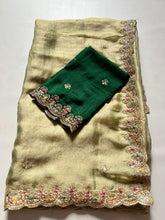 Load image into Gallery viewer, Adorning Function Wear Soft Silk Sequence Embroidery Work Fancy Designer Saree