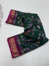 Load image into Gallery viewer, Glamorous Party Wear Pure Soft Dola Silk Mangalkari Border Fancy Designer Saree