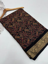 Load image into Gallery viewer, Glamorous Party Wear Pure Soft Silk Jacquard Border Fancy Designer Saree