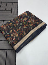 Load image into Gallery viewer, Marvellous Party Wear Pure Chiffon Organza Silk Zari Border Designer Saree With Blouse