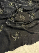 Load image into Gallery viewer, Adorable Party Wear Silk Beads Work Fancy Designer Saree With Blissful Blouse Piece