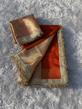 Load image into Gallery viewer, Glamorous Wedding Wear Banarasi Tissue Silk Jacquard n Heavy Lace Work Fancy Designer Saree