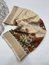 Load image into Gallery viewer, Luxury Festive Wear Pure Soft Silk Zari Border Unique Print Fancy Saree For Women