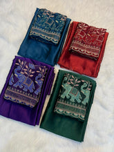 Load image into Gallery viewer, Attractive Function Wear Rangoli Silk Sequence n Beads Work Saree With Blissful Blouse Piece