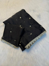 Load image into Gallery viewer, Effervescent Party Wear Pure Soft Rangoli Silk Sequence Work Border Fancy Designer Saree