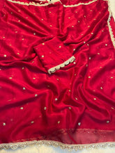 Load image into Gallery viewer, Effervescent Party Wear Pure Soft Rangoli Silk Sequence Work Border Fancy Designer Saree
