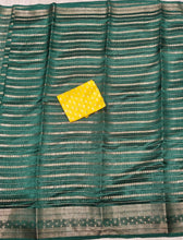 Load image into Gallery viewer, New Festive Wear Soft Silk Jacquard Border Fancy Saree With Blouse