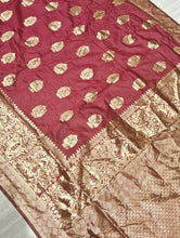Load image into Gallery viewer, New Festive Wear Banarasi Silk Jacquard Border Fancy Saree With Blouse