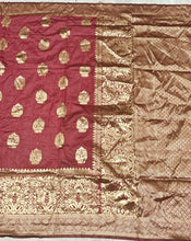 Load image into Gallery viewer, New Festive Wear Banarasi Silk Jacquard Border Fancy Saree With Blouse