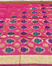 Load image into Gallery viewer, Function Wear Banarasi Silk Jacquard Zari Weaving Work Saree