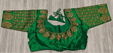 Load image into Gallery viewer, New Festive Wear Silk Embroidery Work With Designer Readymade Blouse for Women