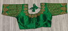 Load image into Gallery viewer, New Festive Wear Silk Embroidery Work With Designer Readymade Blouse for Women