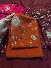 Load image into Gallery viewer, Redolent Festive Wear Rangoli Crush Silk Sequence Work Saree With Blissful Blouse Piece