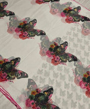 Load image into Gallery viewer, New Party Wear Georgette Print Design Fancy Saree With Blouse Piece