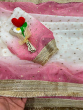 Load image into Gallery viewer, Confounding Festive Wear Silk Zari Weaving Work With Golden Border Saree For Occasion