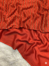 Load image into Gallery viewer, Gratifying Party Wear Crush Silk Heavy Beads Work Fancy Saree With Blouse Piece