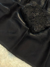 Load image into Gallery viewer, Redolent Party Wear Rangoli Crush Silk With Ribbon Beads Work Blouse For Occasion