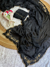 Load image into Gallery viewer, Glamorous Wedding Wear Soft Crush Silk Handwork Butta Fancy Designer Saree For Occasion
