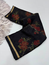 Load image into Gallery viewer, Scrupulous Function Wear Pure Soft Dola Silk Jacquard Border Print Rich Pallu Fancy Saree With Blouse Piece