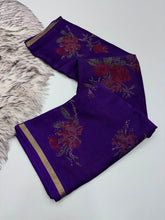 Load image into Gallery viewer, Scrupulous Function Wear Pure Soft Dola Silk Jacquard Border Print Rich Pallu Fancy Saree With Blouse Piece