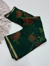 Load image into Gallery viewer, Scrupulous Function Wear Pure Soft Dola Silk Jacquard Border Print Rich Pallu Fancy Saree With Blouse Piece