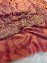 Load image into Gallery viewer, Quintessential Party Wear Satin Silk Sequence n Beads Work Fancy Saree With Blissful Blouse Piece