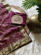 Load image into Gallery viewer, Exuberant Festive Wear Soft Silk Sequence n Embroidery Work Fancy Saree With Blouse Piece